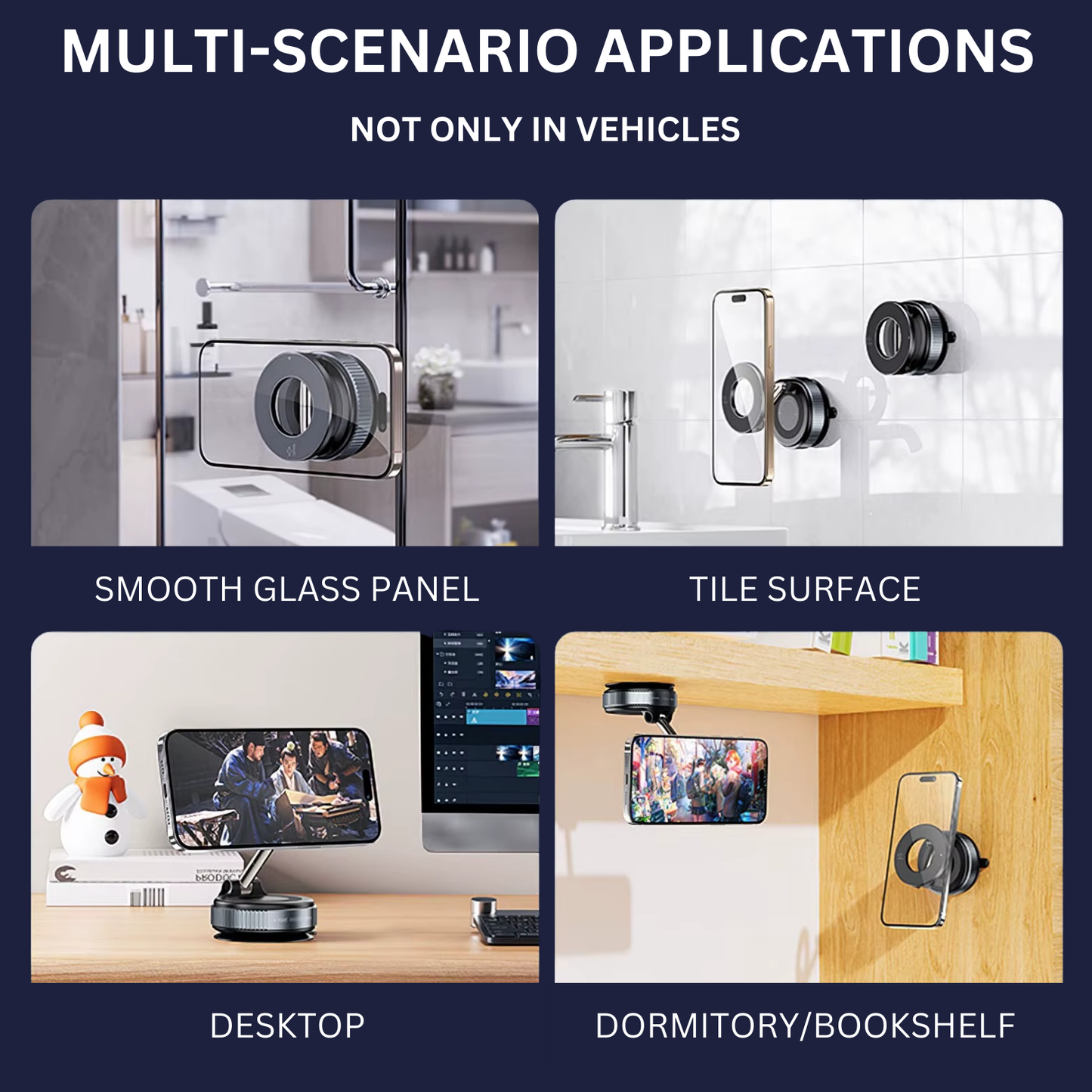 KlixLock™ Vacuum Magnetic Mount